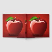 Red Apple Logo Guest Book Gastenboek (Volledig)