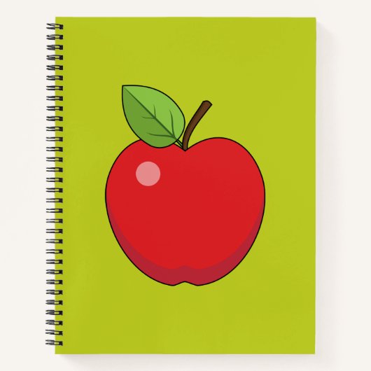 Red Apple Notitieboek (Voorkant)