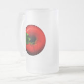 Red Apple-ontwerp Matglas Bierpul (Voorkant links)
