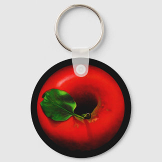 Red Apple-ontwerp Sleutelhanger