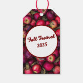 Red Apple Party  Cadeaulabel (Voorkant)