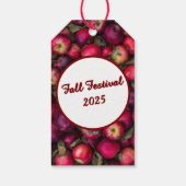 Red Apple Party  Cadeaulabel (Achterkant)