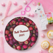 Red Apple Party Papieren Bordje (Feest)