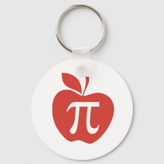 Red Apple Pie Sleutelhanger (Voorkant)
