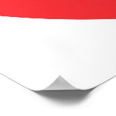 Red Apple. Poster (Hoek)