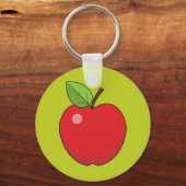 Red Apple Sleutelhanger (Voorkant)