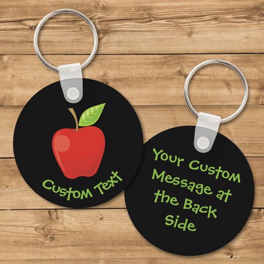 Red Apple Sleutelhanger