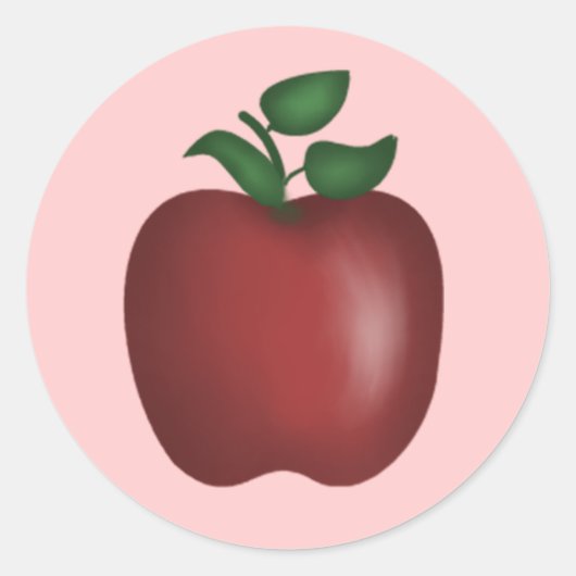 Red Apple Stickers (Voorkant)