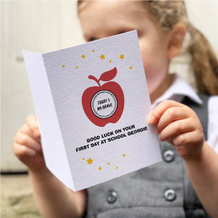 Red Apple Vandaag ben ik dapper terug naar school Kaart