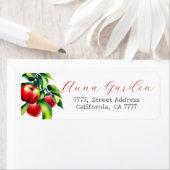 Red Apple vrijgezellenfeest Etiket (Insitu)