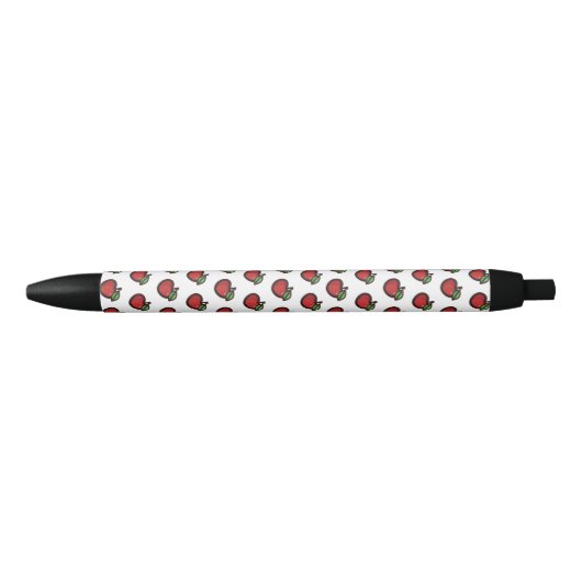 Red Apple Zwarte Inkt Pen (Voorkant)
