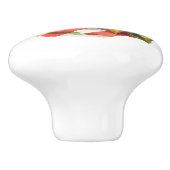 Red Apples and Red Gingham Kitchen Keramische Knop (Zijkant)