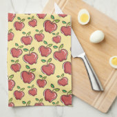 Red Apples Kitchen Towel Theedoek (Quarter Fold)