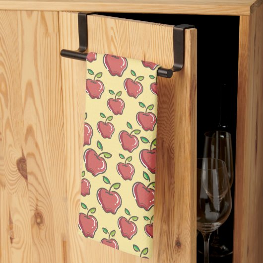 Red Apples Kitchen Towel Theedoek (Derde Gevouwen)