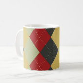 Red Argyle Mok (Voorkant links)