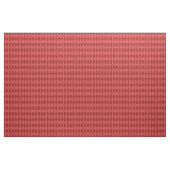 Red Argyle Pattern Fabric Stof (Yard (91,4 cm))