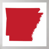 Red Arkansas Poster (Voorkant)