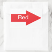 Red Arrow Sticker (Tas)