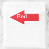 Red Arrow Sticker (Tas)