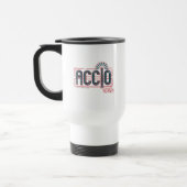 Red Art Deco ACCIO™ Spell Grafisch Reisbeker (Links)