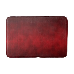 Red Artsy Gothic Ombre Badmat