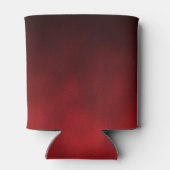 Red Artsy Gothic Ombre Blikjeskoeler (Achterkant)