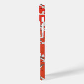 Red Asian Crane Pattern Case-Mate iPhone Case (Achterkant / Links)