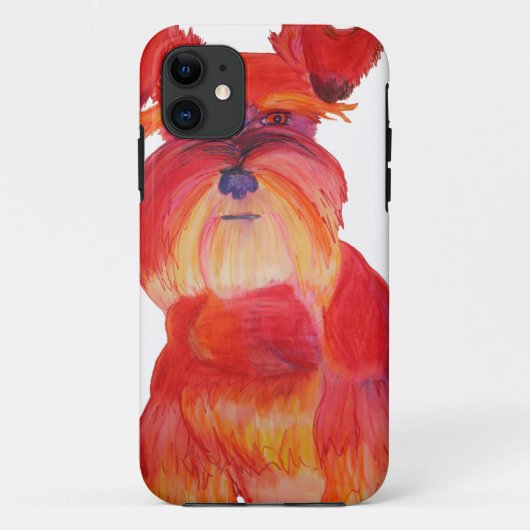 Red Austin Case-Mate iPhone Case (Achterkant)