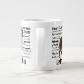 Red Australian Shepherd Traits Extra Grote Beker (Achterkant)