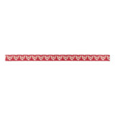 Red Awareness Ribbon Angel Custom Art Ribbons Lint (Voorkant)