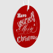 Red Ayez-vous un joyeux petit Noël (devant)