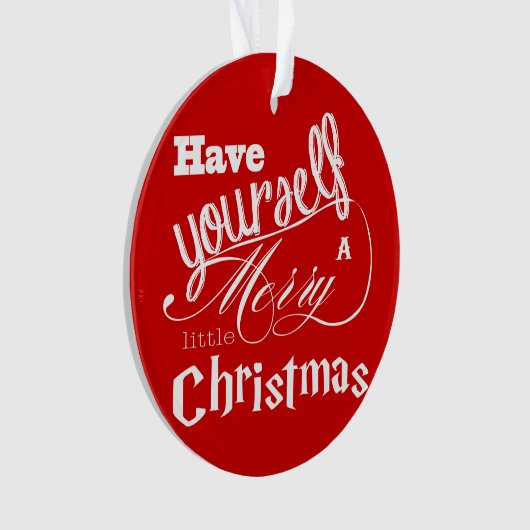 Red Ayez-vous un joyeux petit Noël (devant)