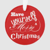 Red Ayez-vous un joyeux petit Noël (devant)