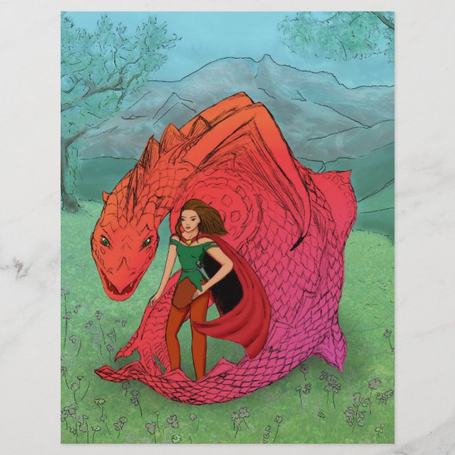 Red Baby Dragon (Voorkant)