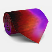 Red Bacteria Necktie Stropdas (Opgerold)