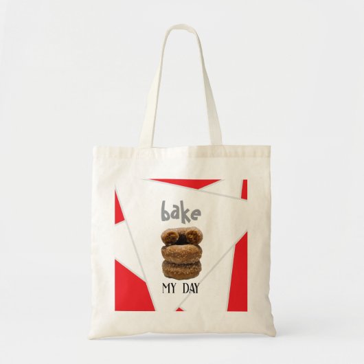 Red Bak My Day Tote Bag (Voorkant)