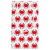 Red Baltimore Maryland MD Chesapeake Bay Crabs Klein Cadeauzakje (Voorkant)