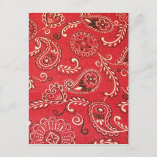 Red Bandana Briefkaart