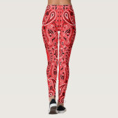 Red Bandana Leggings (Achterkant)