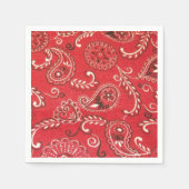 Red Bandana Servet (Voorkant)