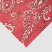 Red Bandana Tissuepapier (Detail)