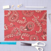 Red Bandana Tissuepapier (Craft)