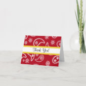 Red Bandana Toutes Les Occasions Merci Note (Devant)