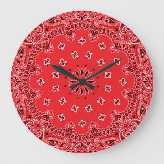 Red Bandanna Grote Klok (Voorkant)