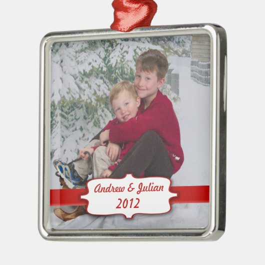 Red Banner Ornament 2 (Links)