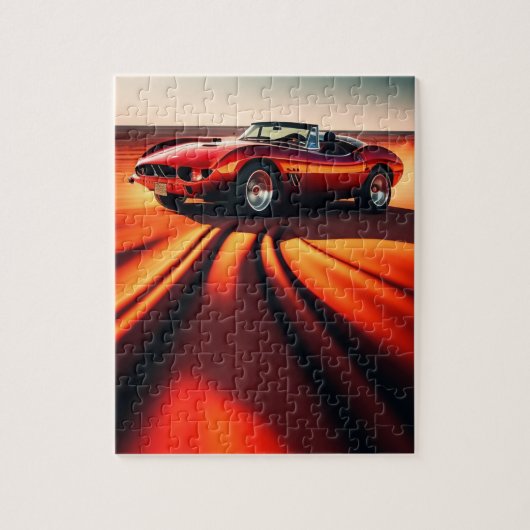 Red Barchetta Legpuzzel (Verticaal)
