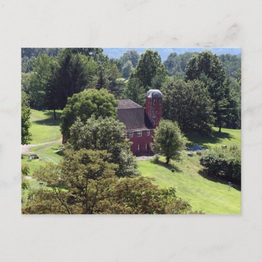 Red Barn Briefkaart (Voorkant)
