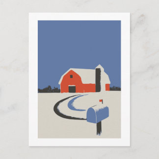 Red Barn Briefkaart