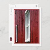 Red Barn Briefkaart (Voorkant / Achterkant)