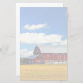 Red Barn Briefpapier (Voorkant / Achterkant)